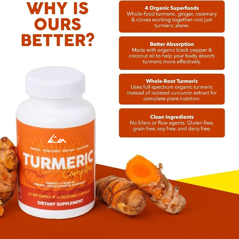 Organic Black Pepper, Turmeric - Turmeric Curcumin Capsule review and price