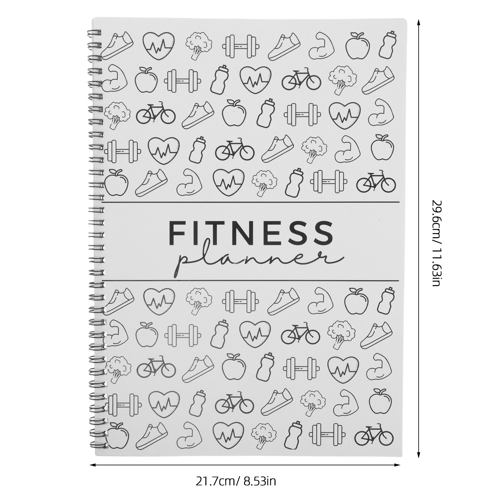 Fitness Planner Journal 11.7x8 - Nutrition Of Fitness review and price