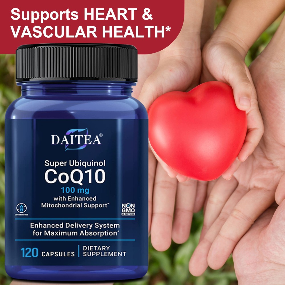Ubiquinol 100mg CoQ10, Heart H - Coq10 Ubiquinol Softgel review and price