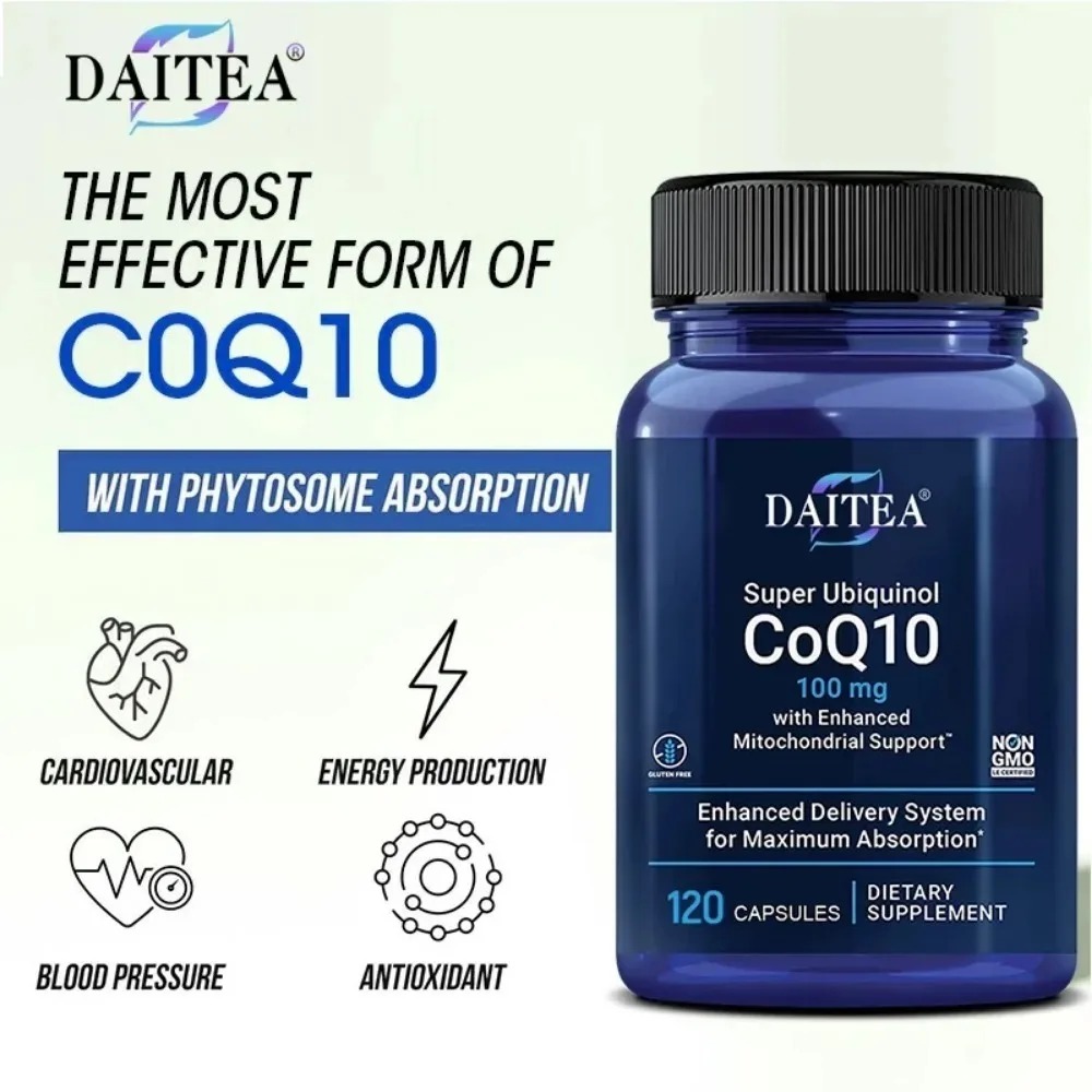 Ubiquinol 100mg CoQ10, Heart H - Coq10 Ubiquinol Softgel review and price