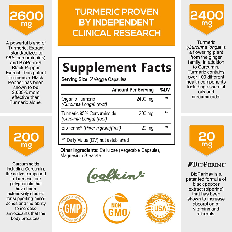 Curcumin Capsules, Natural Joi - Turmeric Curcumin Capsule review and price